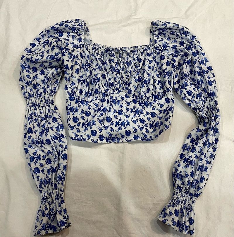 Floral Long Sleeve Top