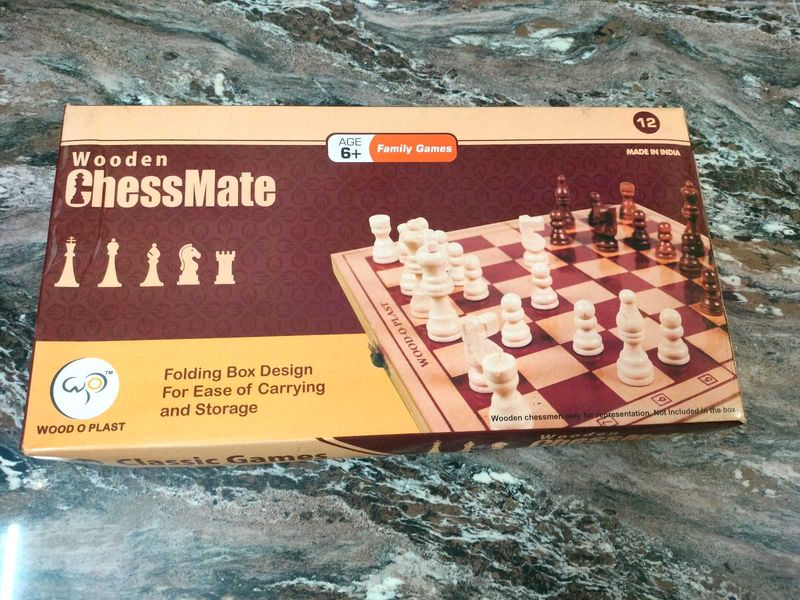 ChessMate Wooden Chess Set (WOOD)