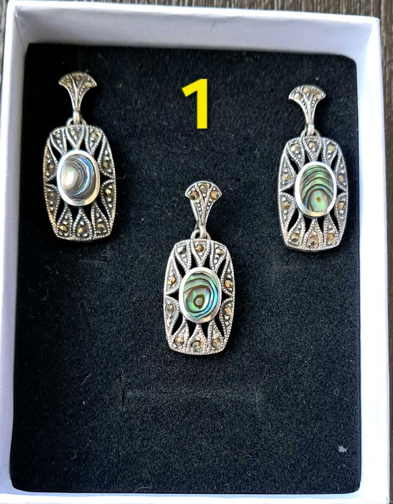 Vintage Silver Jewelry Set