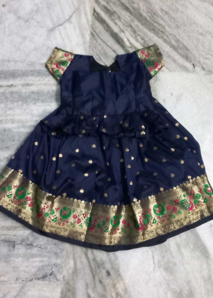 kids pattu pavada