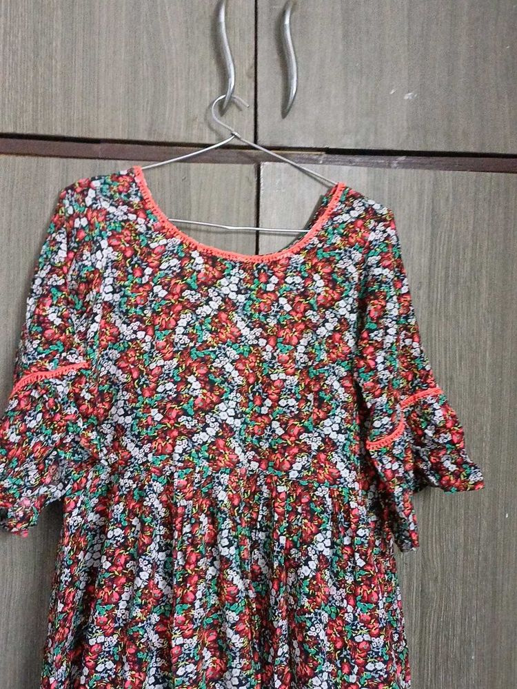 Floral Print Dress