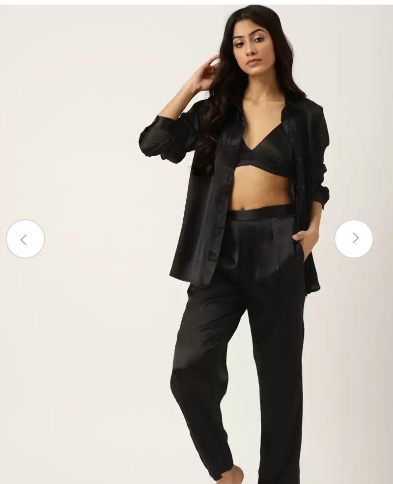 Satin Pajama Set