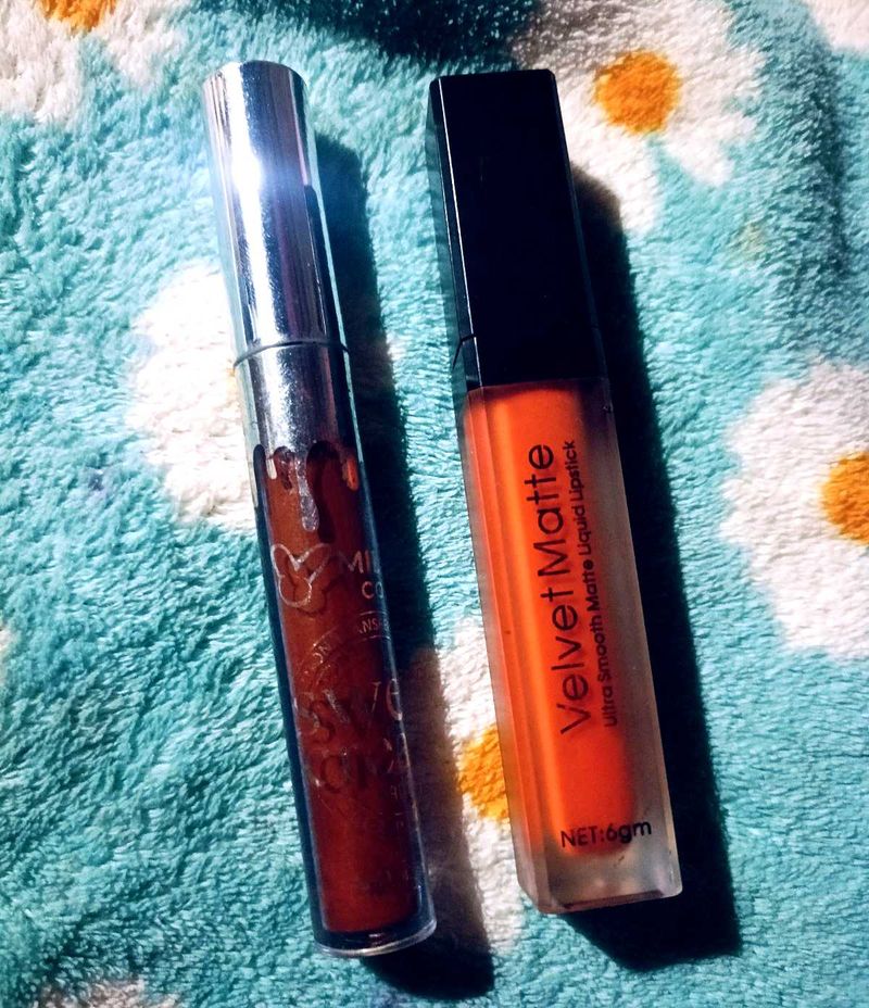 Orange &amp; Brown Shade Lipstick Combo