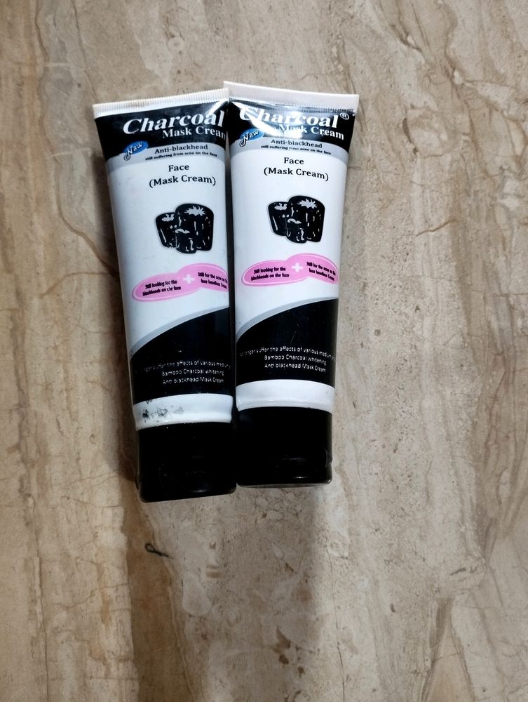 Pack Of 2 Charcoal Mask