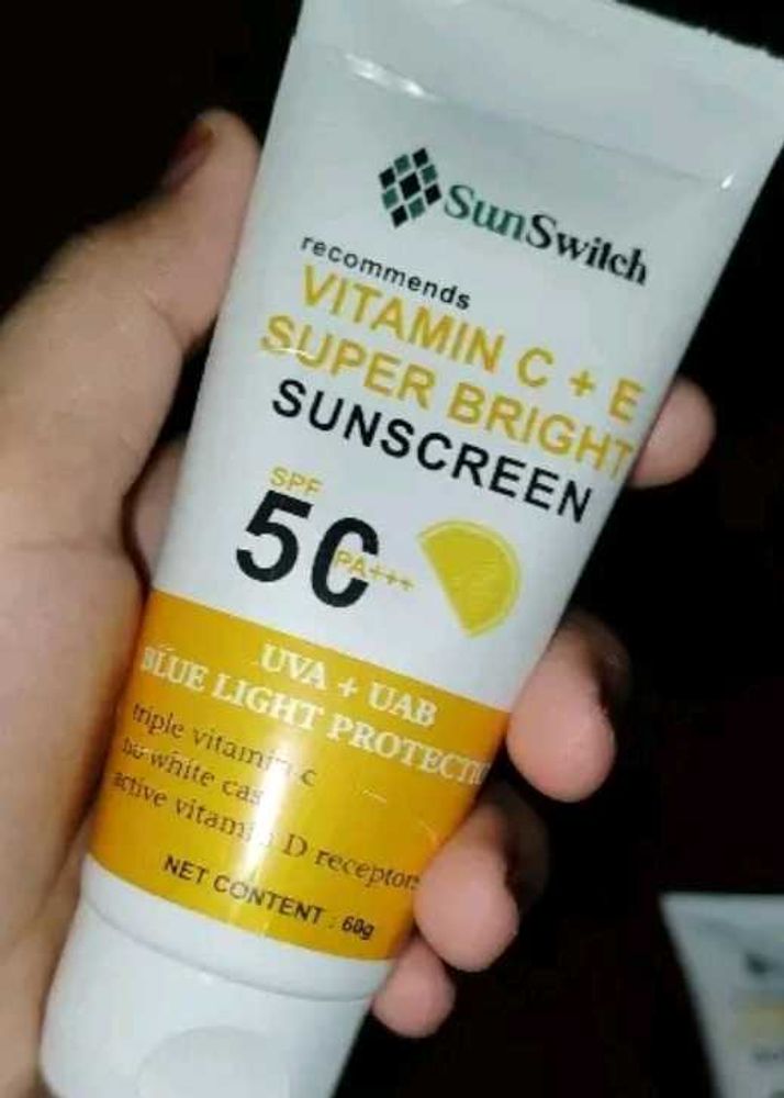 SunSwitch SPF 50 Sunscreen