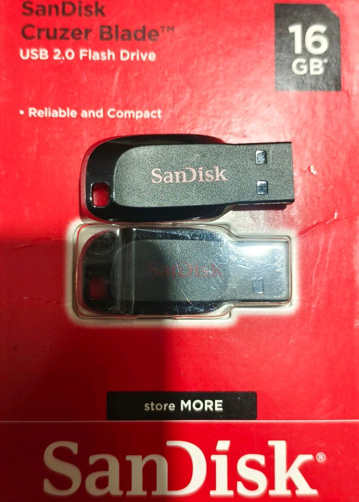 SanDisk Pendrive Unused 1Nos