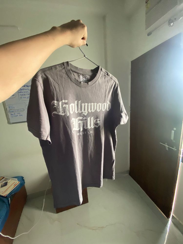 Gray Hollywood Hills T-Shirt