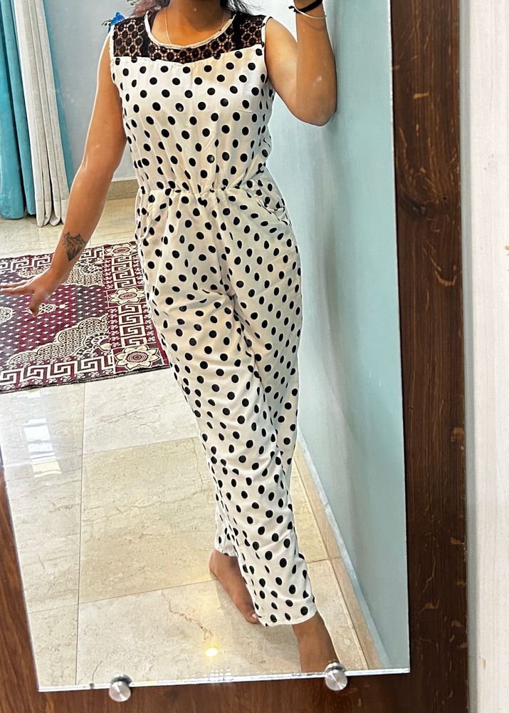 Polka Dot Jumpsuit