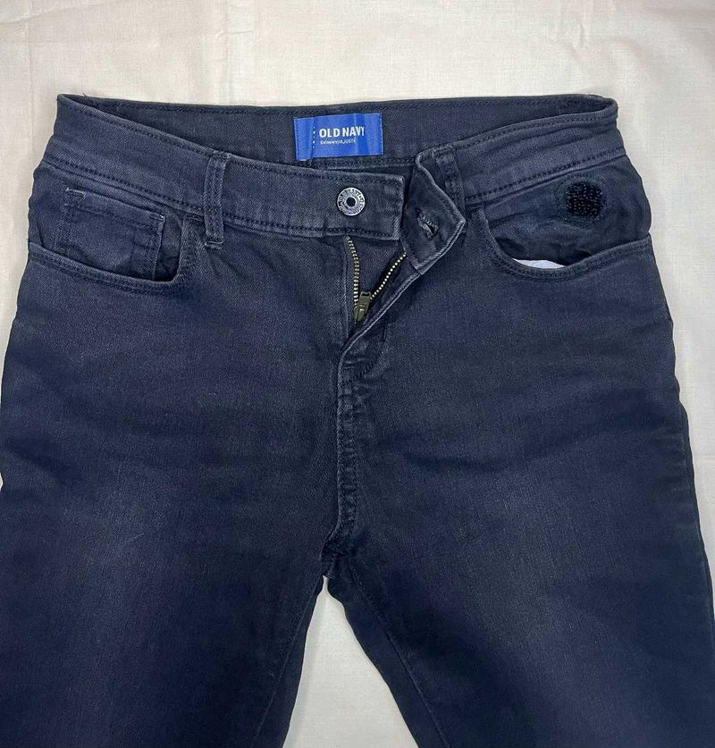 Old Navy Black Denim Jeans For Girls
