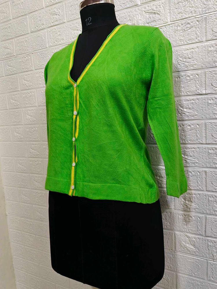 Green Vintage Cardigan