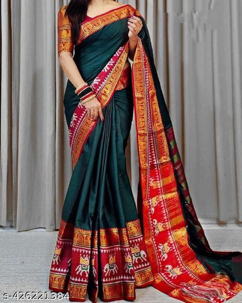 Saree And Redimed Blouse