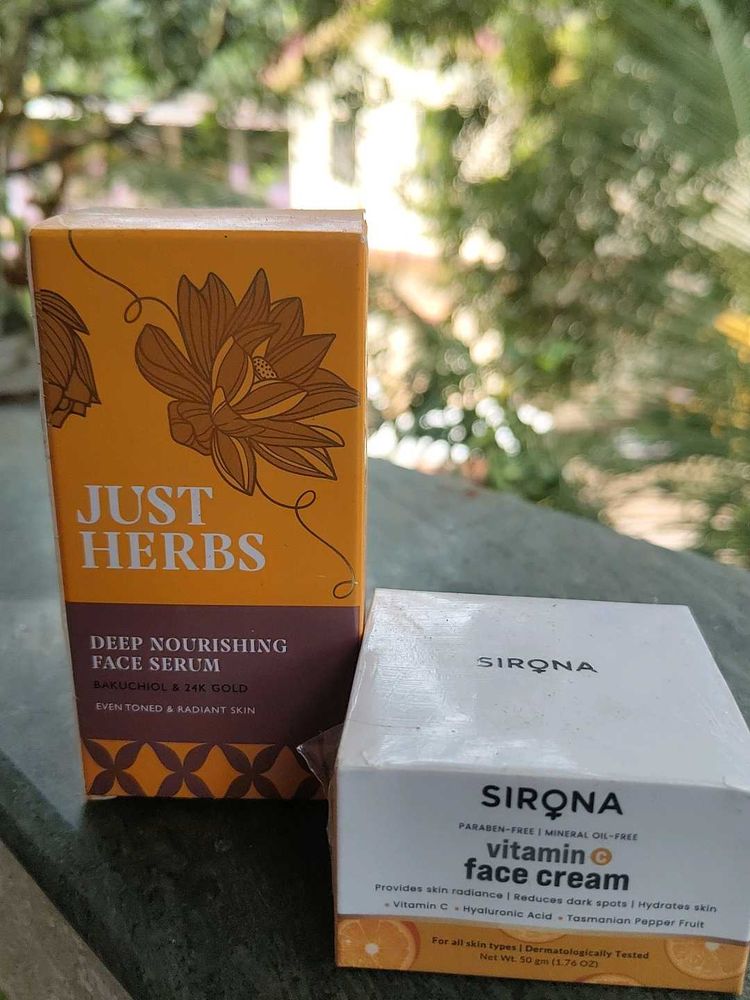 Just Herbs &amp; Sirona Face Cream