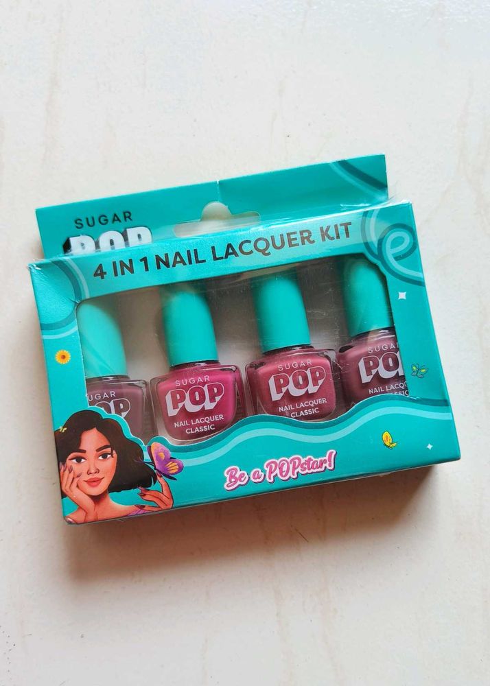 Sugar Pop Nail Lacquer Kit