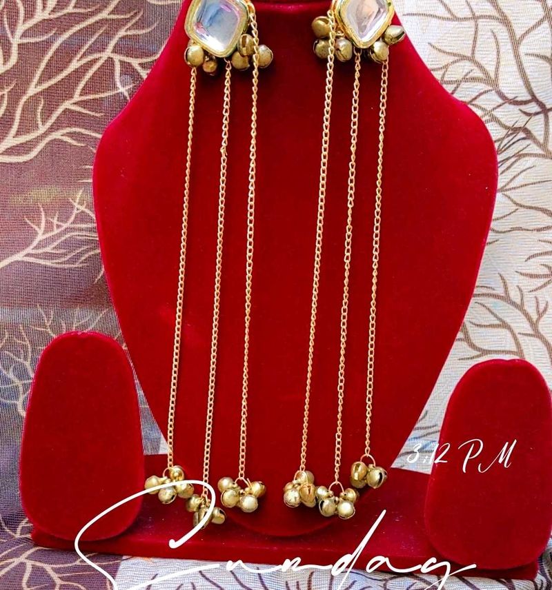 Dangling Jhumka Earrings