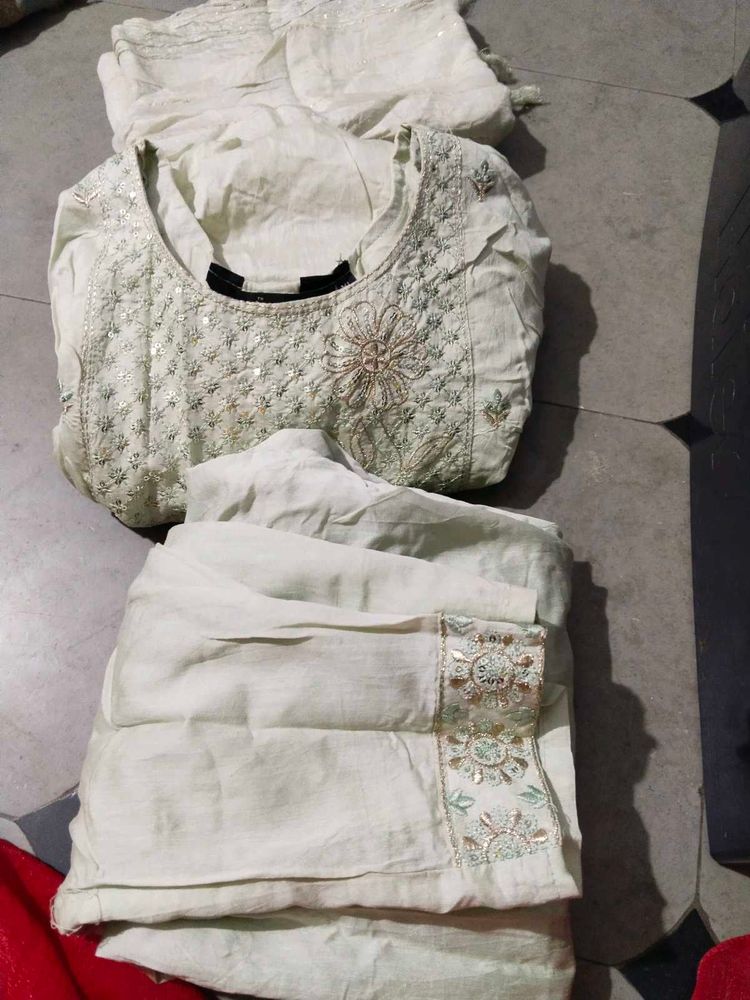 Elegant Embroidered Kurta Set