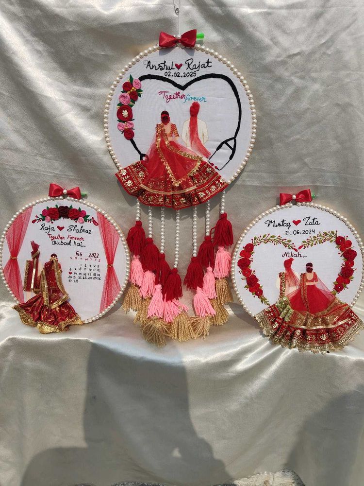 Handmade Embroidery Hoop Customised