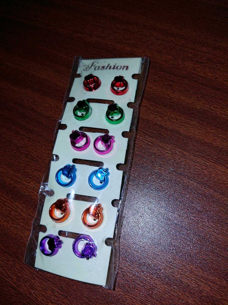 Cute Colorful Earrings Set