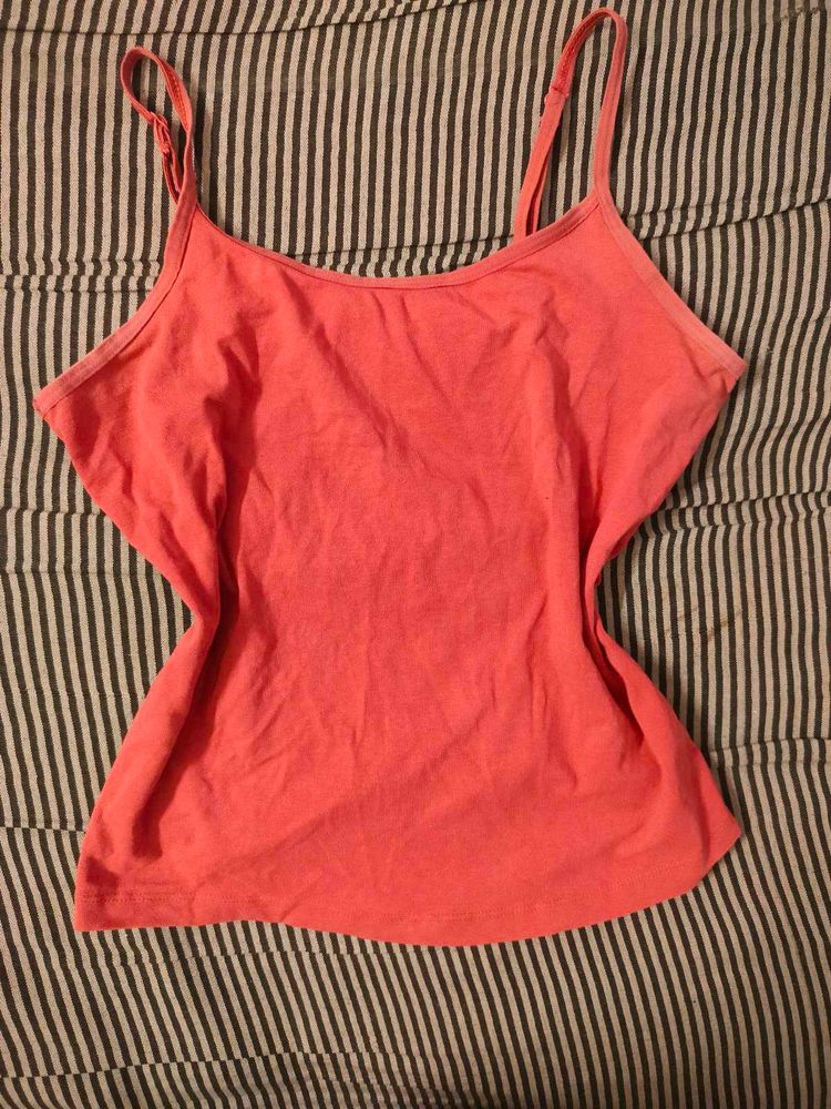 Coral Cami Top