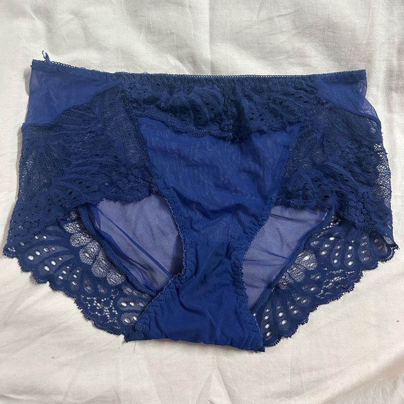 Blue Lace Panties