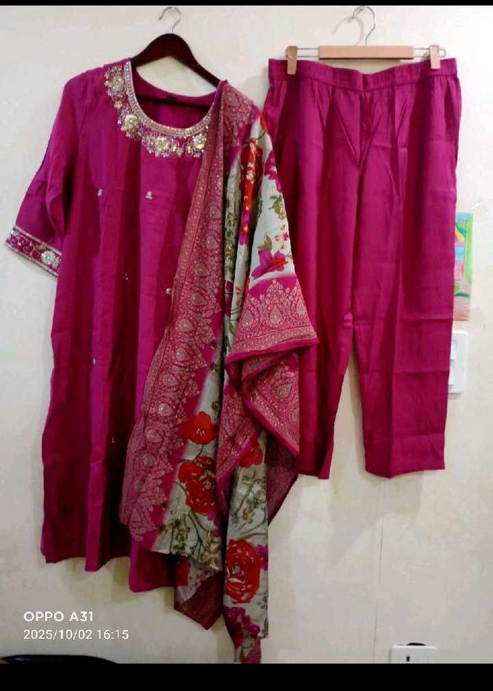 New 3xl partywear premium Kurta Set &amp; Dupatta
