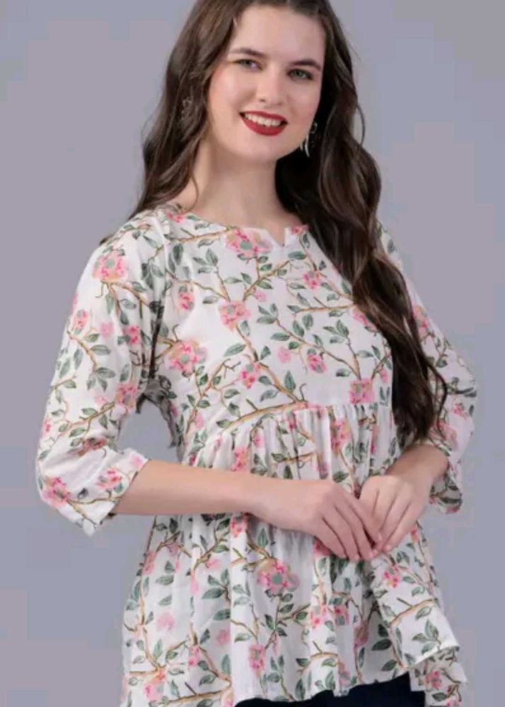 Floral Print Kurti