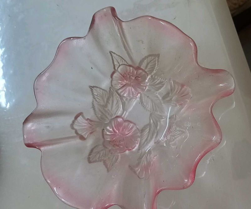 Glass Bowl For Showpiece