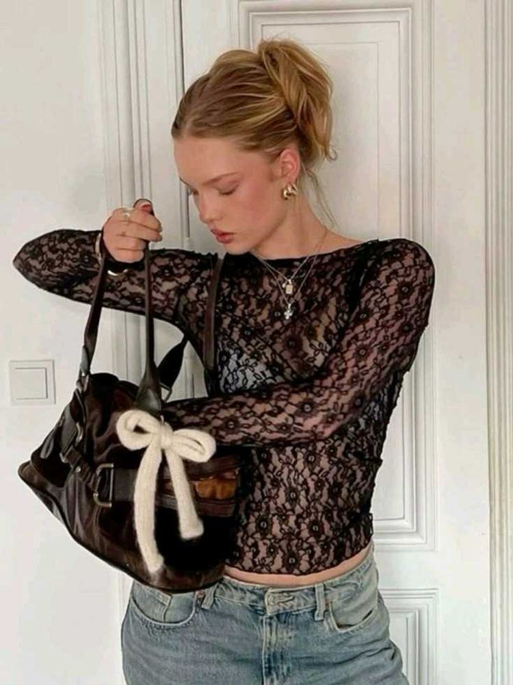 Lace Full Sleeve Top