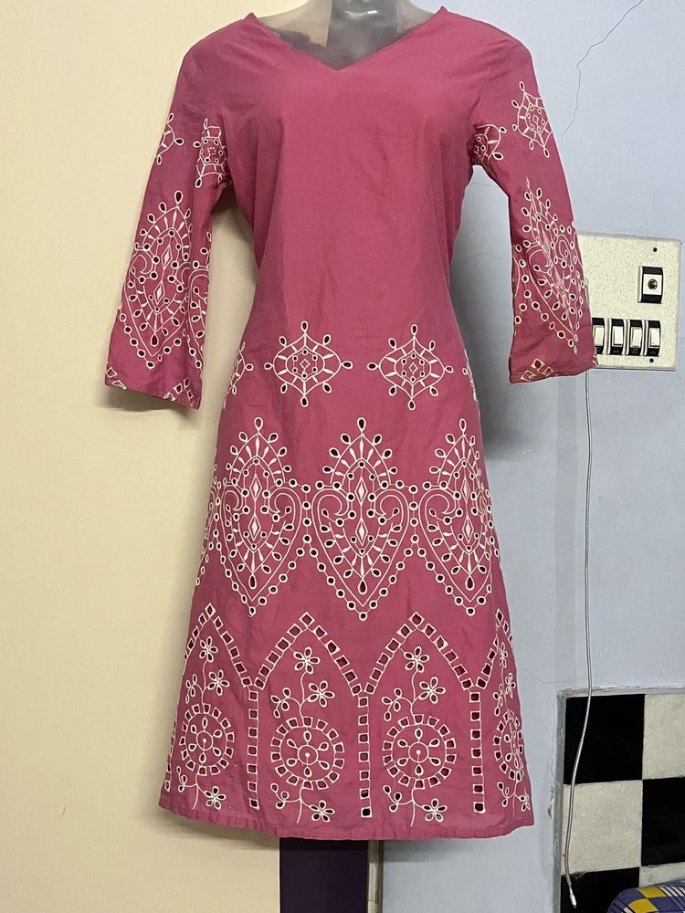 Zudio Pinterest Pink One Piece