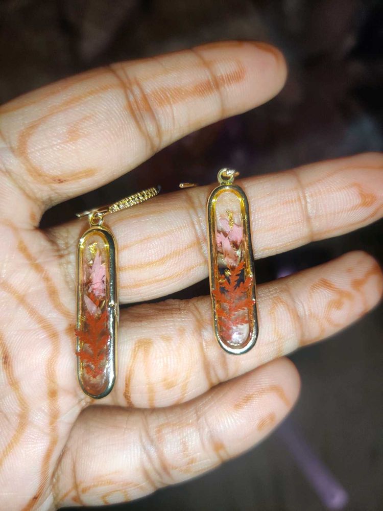 Gold-pink Fantasy Jewellery Set