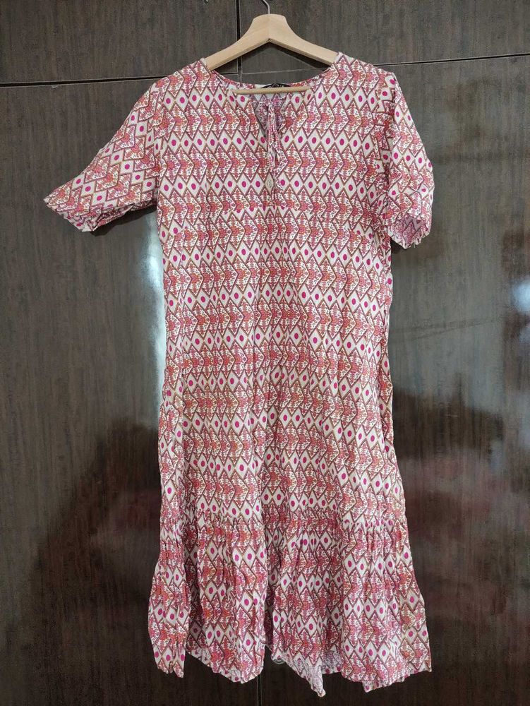 Printed Casual Dress