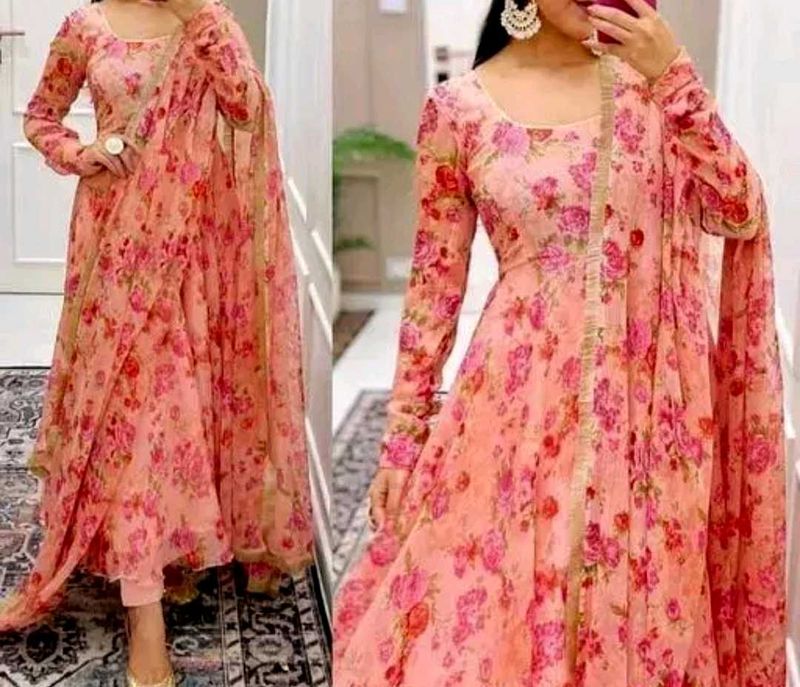 Anarkali Suit Set