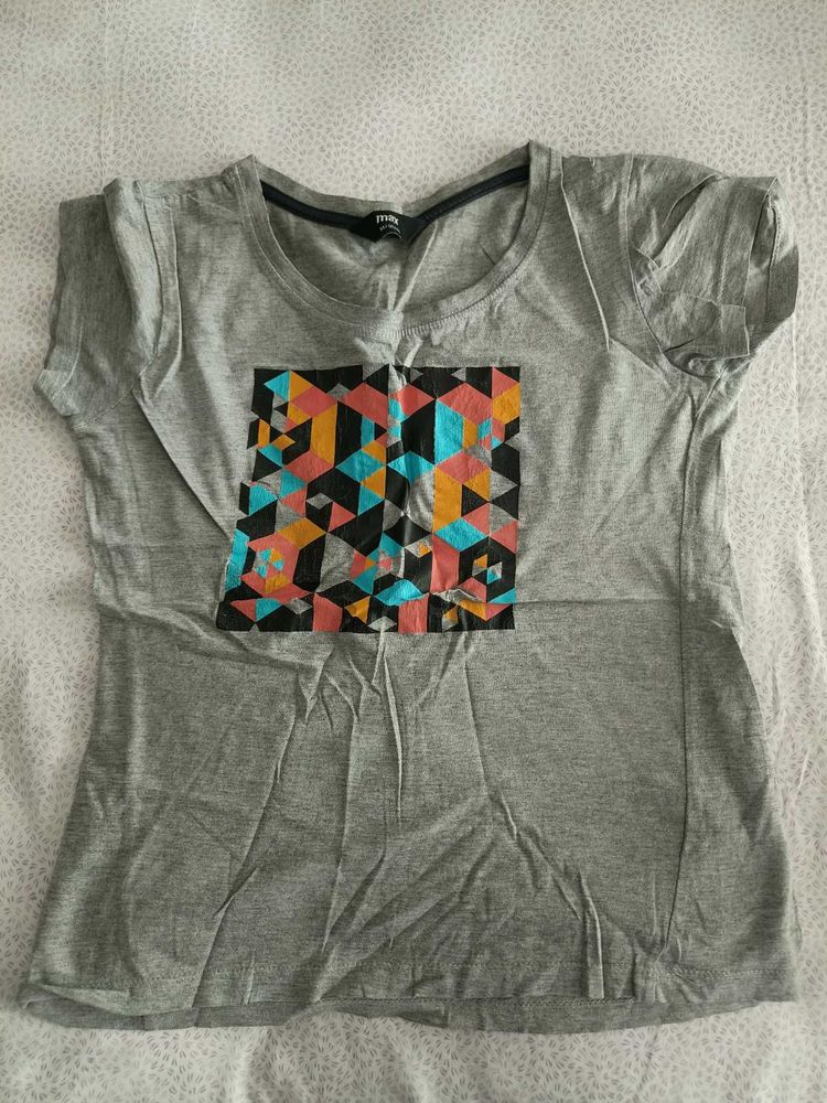 Flash Sale | Softest Grey Summer Tshirt