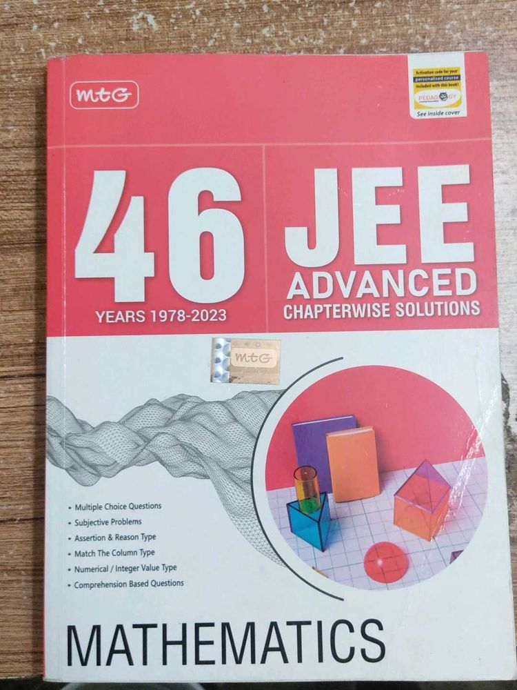 Physics Galaxy JEE Advanced, Mathematics PYQs
