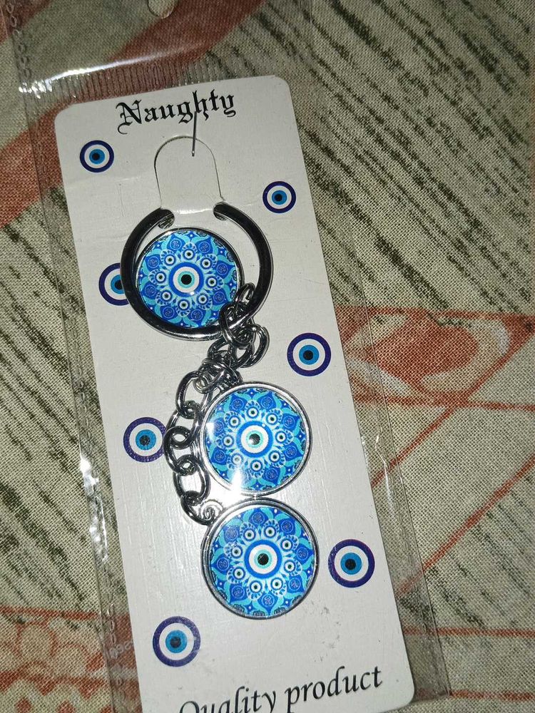 evil eye keychain
