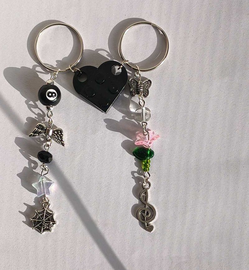 Lego Keychain 🖤🩷
