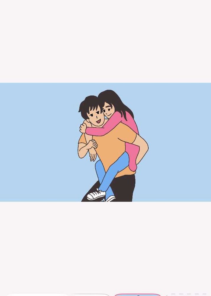 Cute Couple Illustration