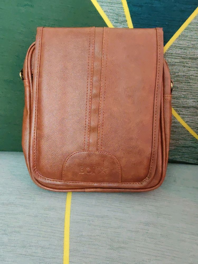 Sling/Cross Bag (Tan Brown)