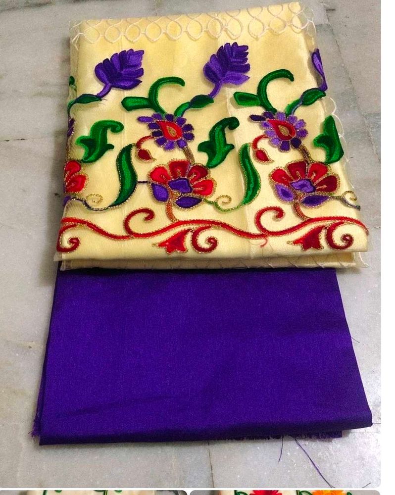 Embroidered Fabric Set