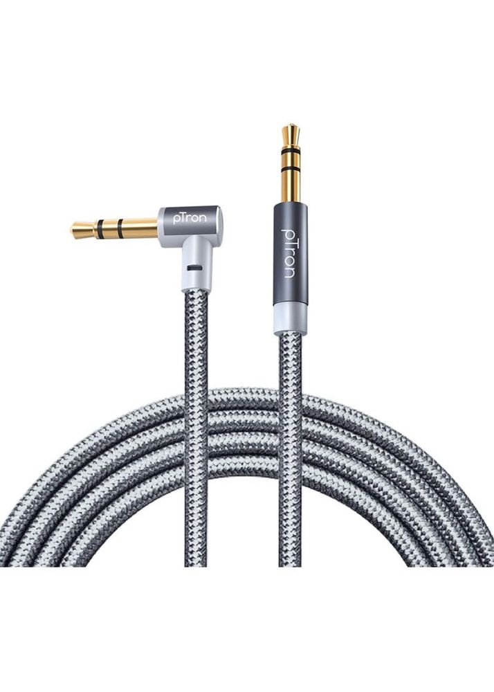 pTron 3.5mm Male to Mal E Stereo Aux Cable, compat