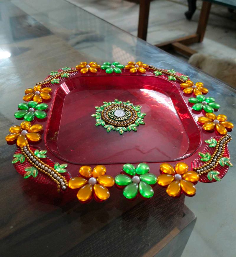 Decorative Pooja Thali