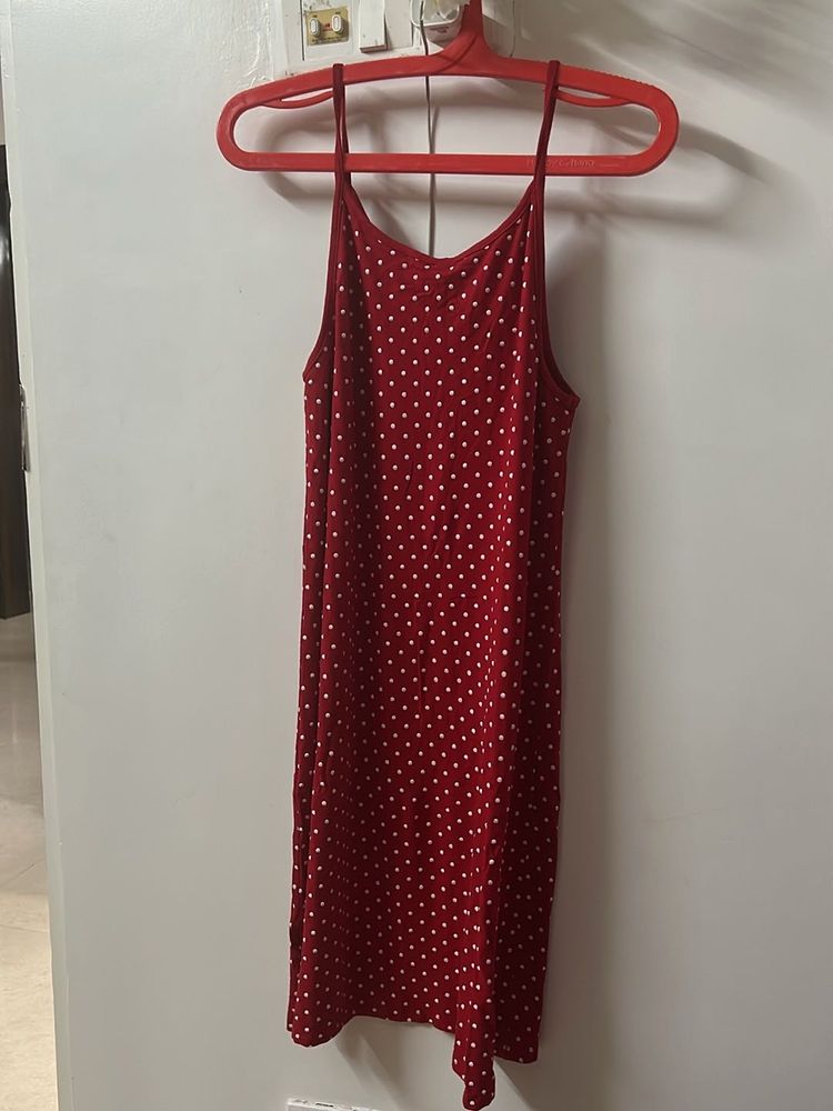 Red Polka Dot Dress