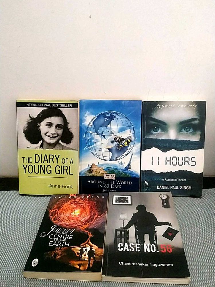 Mixed Fiction &amp; Non-Fiction Book Bundle (5 Books)