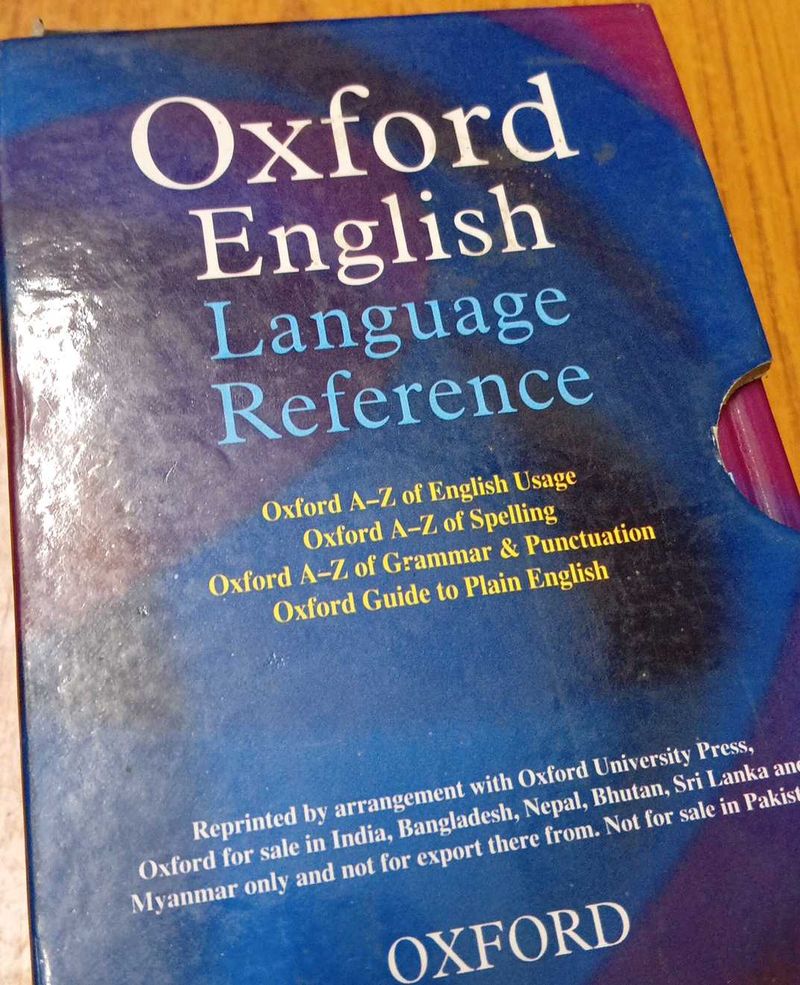 Oxford English Language Reference Book