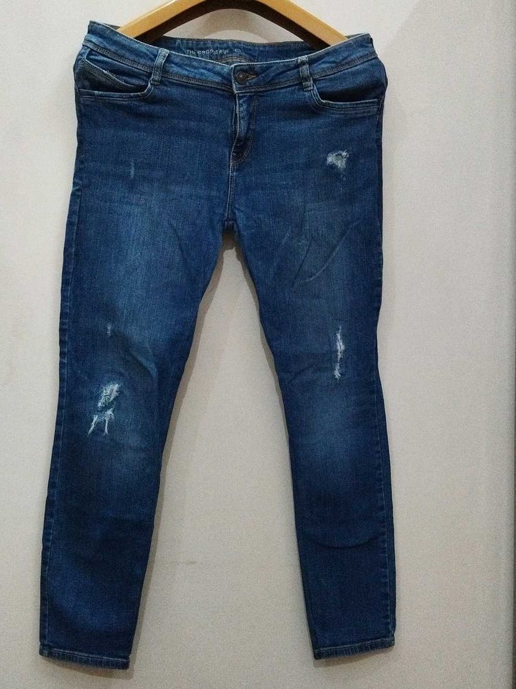 Vintage Vibes Rough Denim - Perfect For Rockers