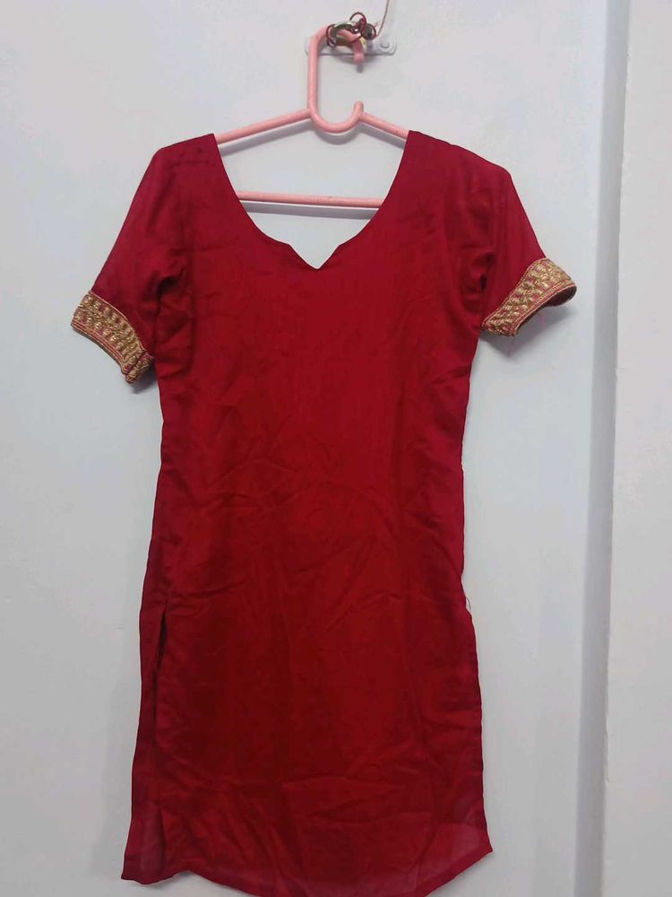 Beautiful Pink Kurti