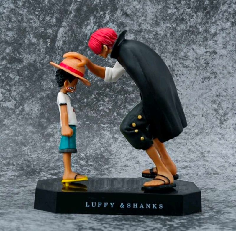 One Piece Luffy &amp; Shanks Action Figure