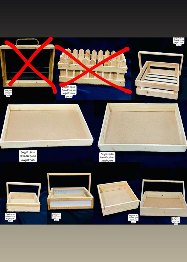 7 Wooden Gift Hampers Combo