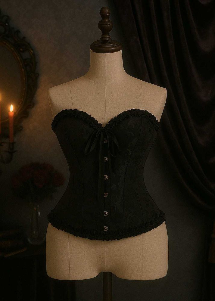 Gothic Black Princess Corset 🖤