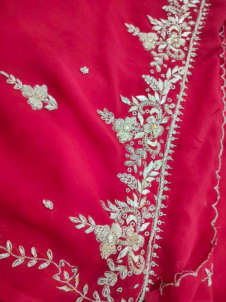 Embroidered Saree🌷