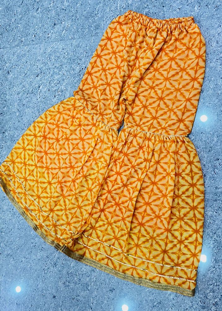 3 Piece Sharara Set